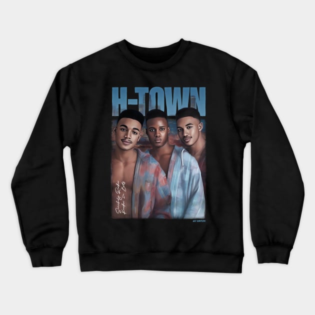 H-Town Crewneck Sweatshirt by Art Simpson